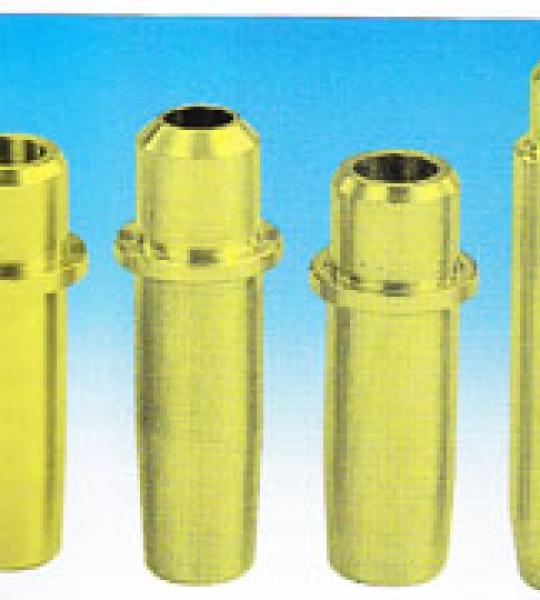 Guida valvola scarico maggiorata +004 in bronzo per Harley Big Twin 1948-1979