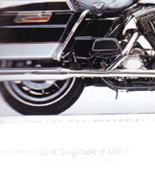 Set terminali con finali a cono Supertrapp per Harley Davidson FLHS-FLHT-FLT dal 1986 al 1994