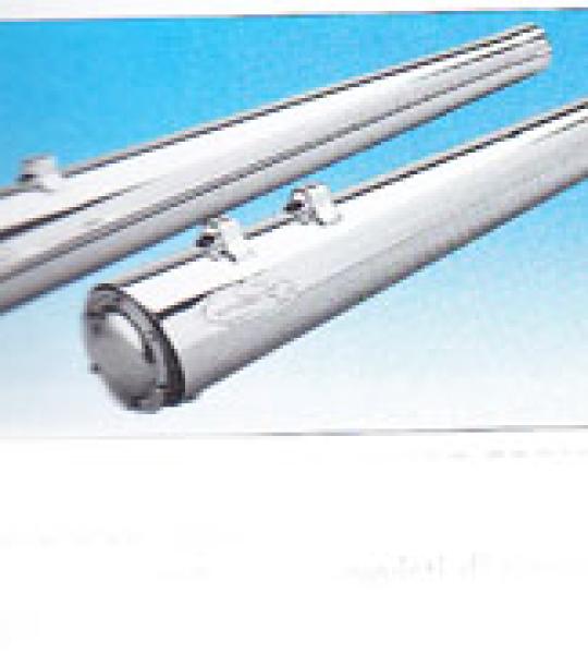 Set terminali stile Megaphone Straight-Cut per Harley Davidson FLHT-FLT dal 1995 ad oggi