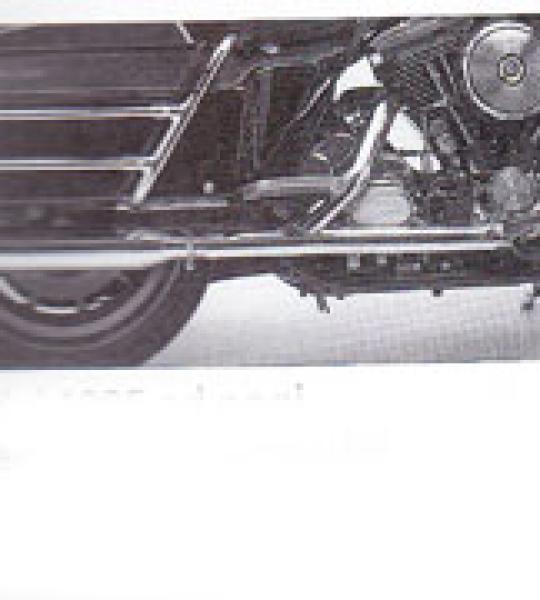 Set terminali con finali Turn-Down Supertrapp per Harley Davidson FLHS-FLHT-FLT dal 1995 ad oggi