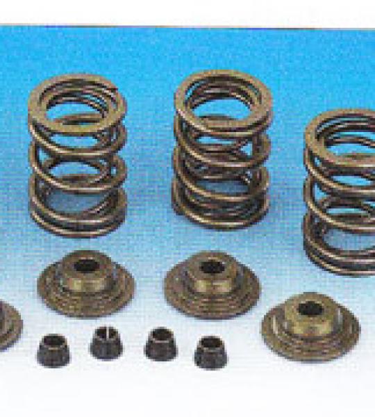 Set 4 molle valvole Kibblewhite per camme con alzata elevata per Harley Pan/Shovelhead dal 1948 al 1984