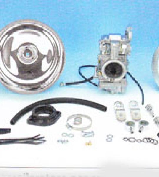 Kit carburatore Mikuni HSR45 con collettore per Harley Davidson Big-Twin Evolution dal 1984 al 1999 e Twin Cam dal 1999 ad oggi
