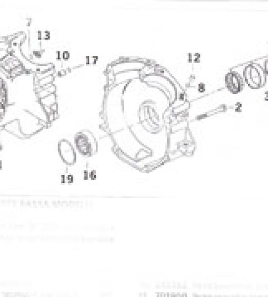 Viti montaggio statore 10-24x1 1/4  per Harley Twin Cam A 1999 ad oggi figura n°21