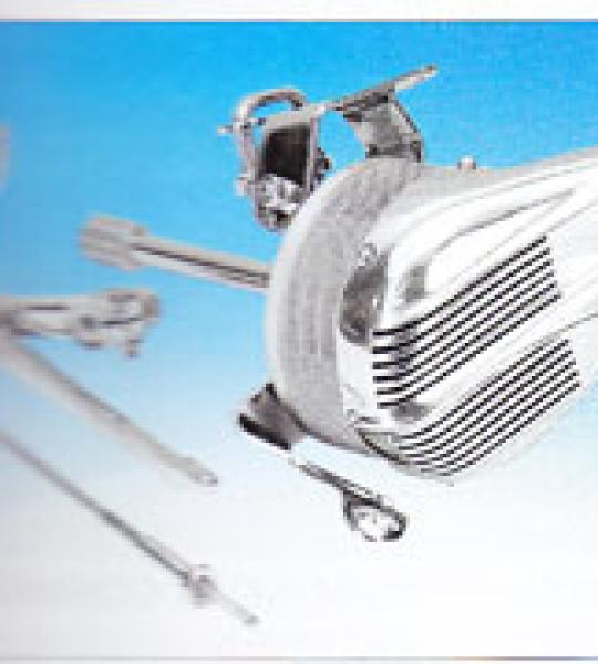 Set completo sirene per ruota posteriore per Harley Davidson Softail fino al 2001