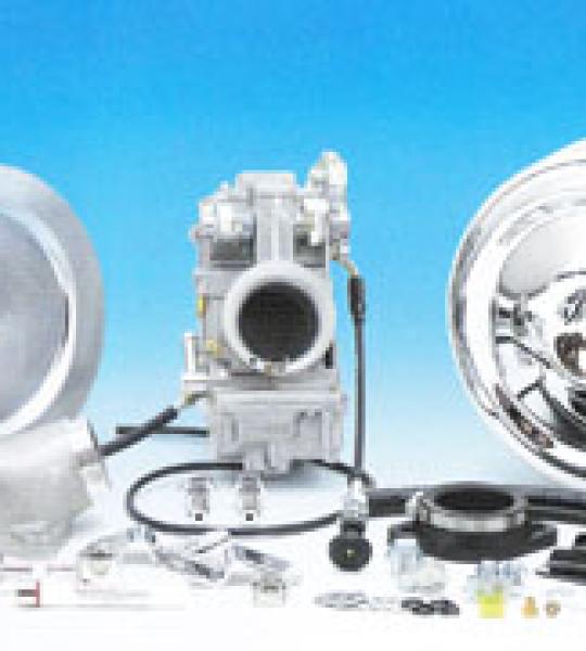 Kit  carburatore completo approvato TUV Mikuni HSR42 per Harley Davidson Big Twin Evolution dal 1984 al 1999