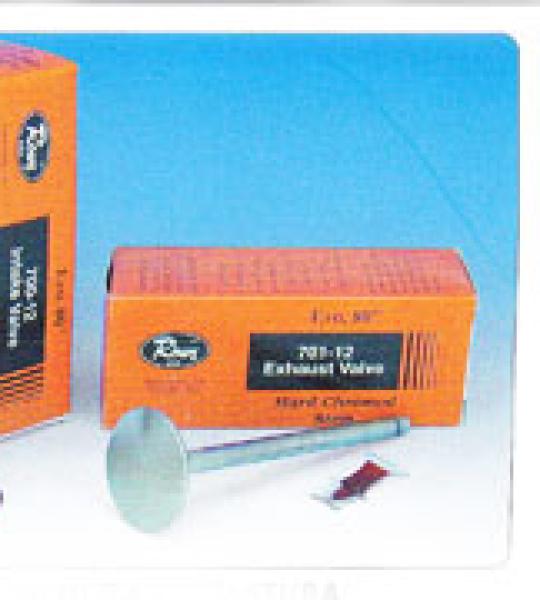 Valvola scarico Rowe con dura cromatura per Harley Sportster Evolution 883 1986-2003