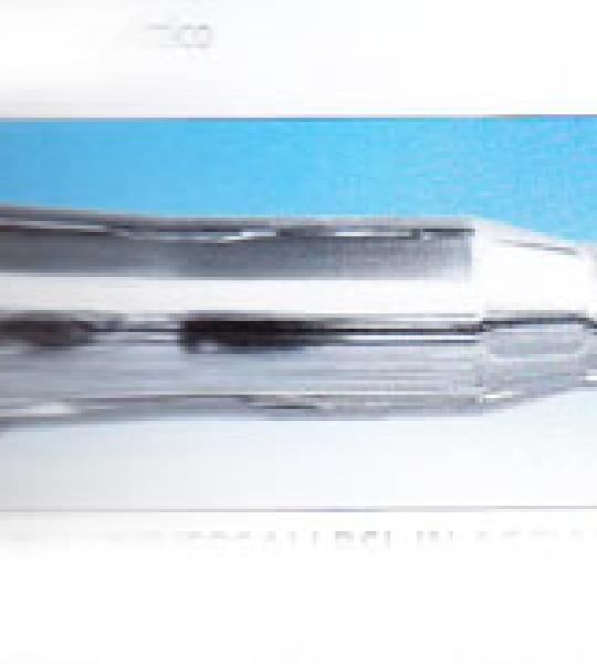 Kit terminali BSL in acciaio inox lucidato lungo per collettori da 1 3/4 per Harley Davidson