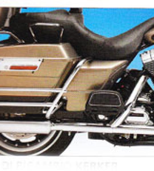 Terminale di ricambio Kerker per Harley Davidson FLH/FLT Touring dal 1985 al 2004