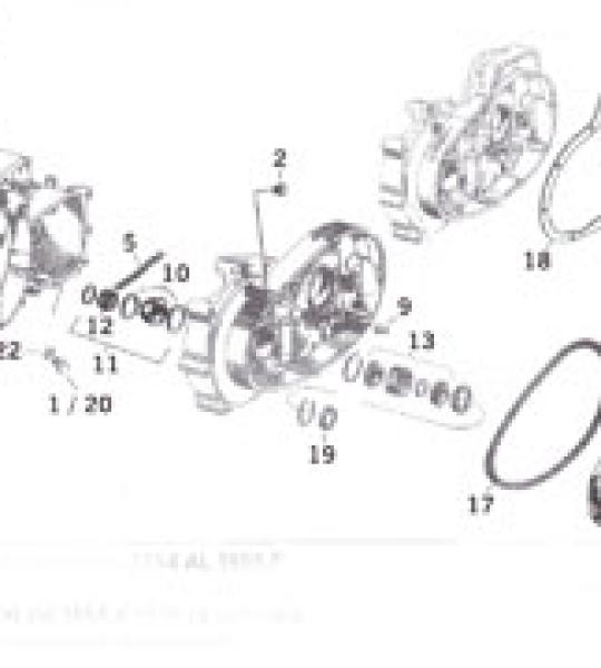 Vite verifica livello olio per Harley KH 1954-1956 e Xl 1957-1976 figura n°3