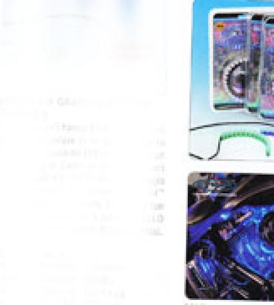 Luci a led verde flessibili 7" 18 Cyron