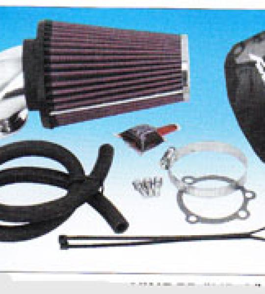Kit filtro aria Forcewinder "XR-2" lucidato per Harley Davidson Big Twin dal 1986 al 1999