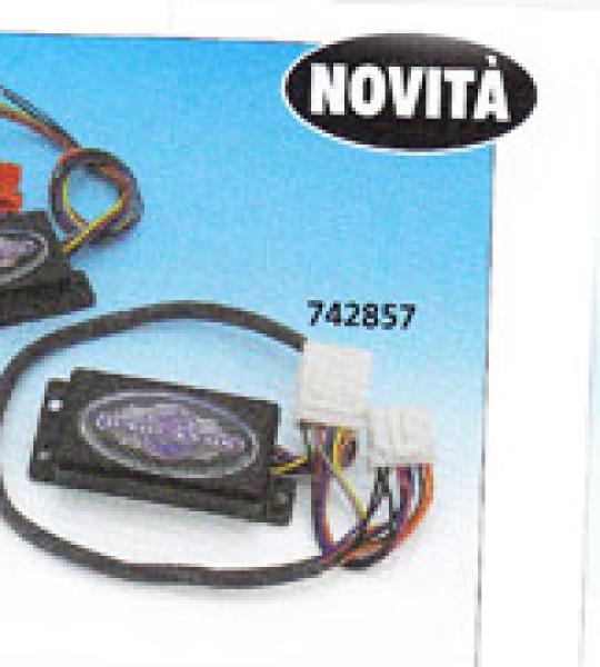 Modulo illuminator Bandlands triplica la vostra visibilità posteriore per Harley Davidson Big Twin e Sportster dal 1973 al 1984