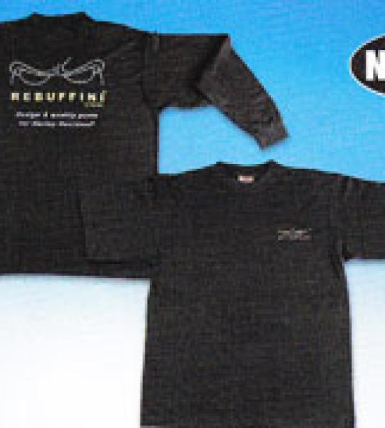 Maglia manica corta nera Rebuffini taglia M