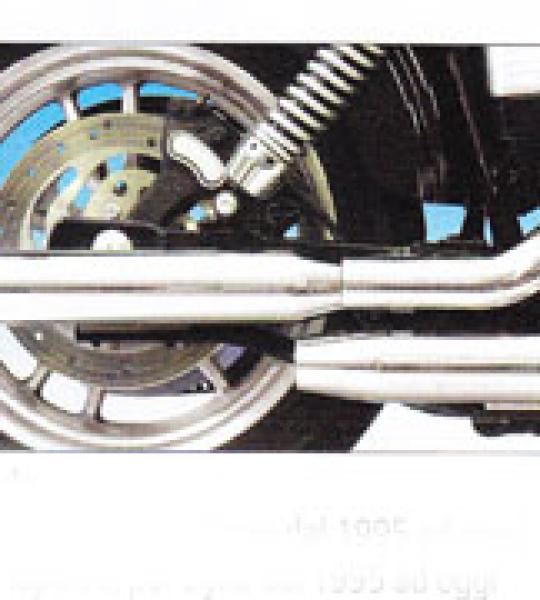 Kit terminali S&S Slip-On Slush-Cut per Harley Davidson Dyna Glide dal 1995 ad oggi