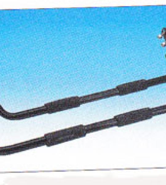 Kit supporti opzionali borse Phantom in acciaio inox nere per Harley Davidson FLH/FLT dal 1997 ad oggi