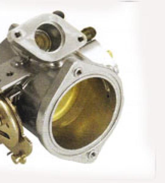 Kit corpo farfallato S&S Sigle Bore da 52mm per Harley Davidson Big Twin dal 2006 ad oggi escluso Touring
