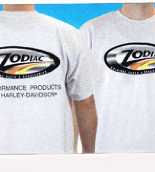 Zodiac T-shirt taglia XL colore cenere