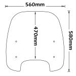 Cupolino Medio Per Harley Davidson Fat Boy 2018>