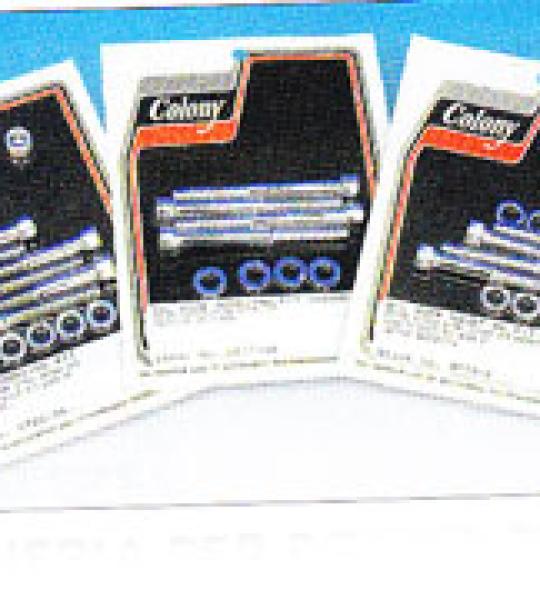 Kit bulloni, dadi e rondelle cromati per Harley Sportster dal 1991 ad oggi