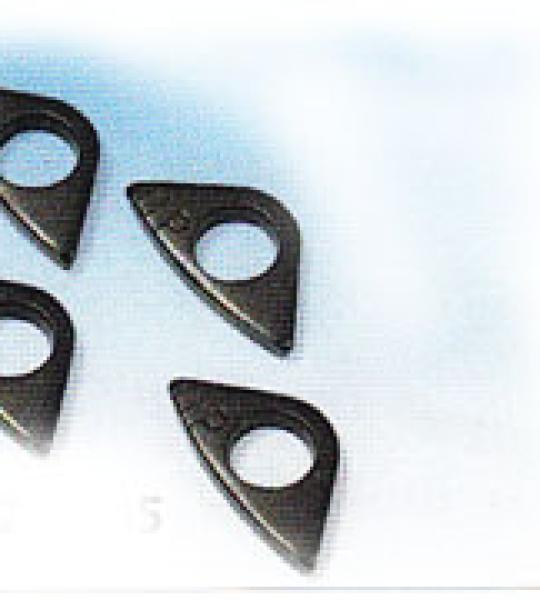 Set rondelle per prigionieri in ossido nero per base cilindro per Harley Big Twin Evolution dal 1978 al 1984