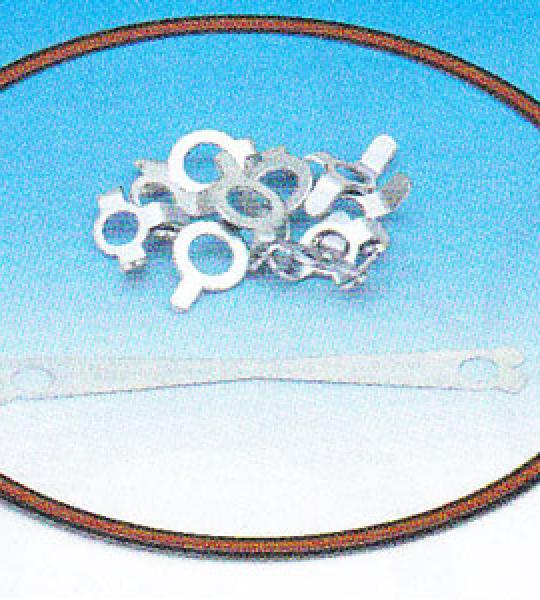 Guarnizione tra primaria interna e basamento con interno in acciaio per Harley Shovelhead 1970-1984, big Twin evolution 1984-1999 e Twin Cam 1999-2006