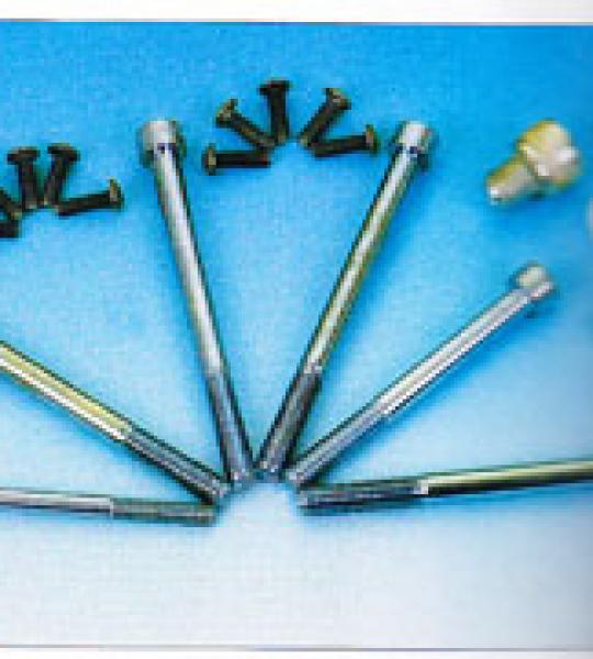 Kit viti a brugola cromate per carter Delkron per chiudere il carter e la coppa dell'olio