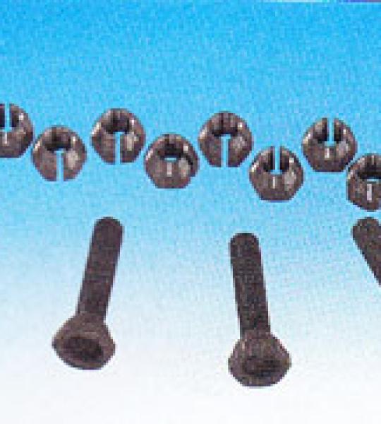 Kit 4 registri punterie con sfera finale da 5/16 per Sportster 1957-1985 con filetto punterie da 9/32-32