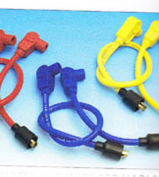 Kit cavi candela Sumax pro wire nero nucleo metallico per accensioni a puntine o magneto