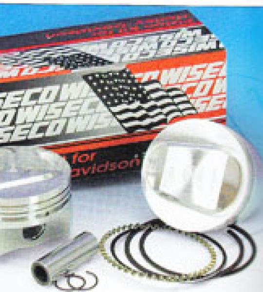 Kit pistoni WISECO forgiati per Harley Big Twin Evolution con teste aftermarket alesaggio +005