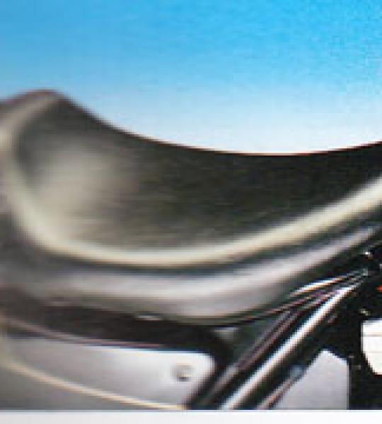 Sella Le Pera Bare Bones sottile per Harley Davidson FXR dal 1982 al 1994
