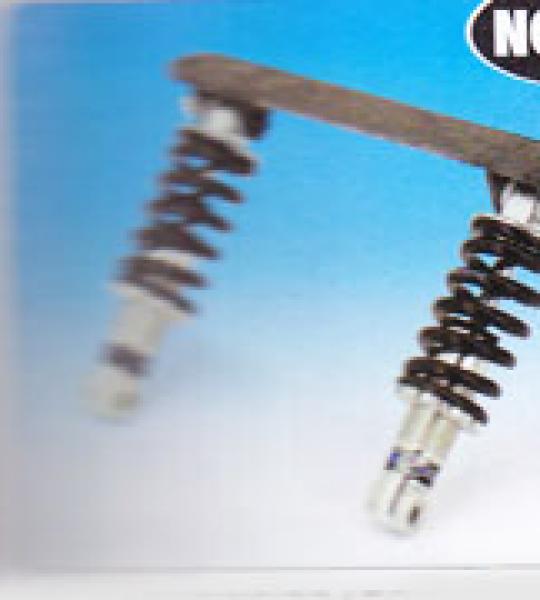 Kit ammortizzatori per sella singola lunghezza 15cm per Harley Davidson