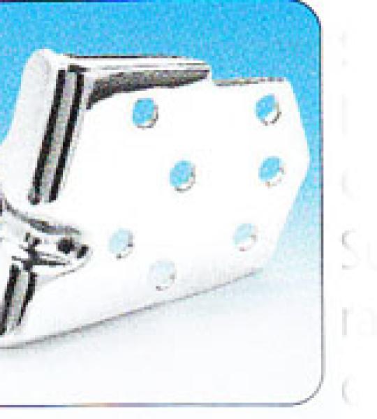 Supporto raddrizzatore cromato per Harley Big Twin 1976-1986