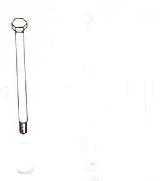 Kit minuteria e perno ruota posteriore cromato per Harley XL 1952-1978
