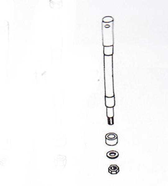 Kit minuteria e perno ruota cromato anteriore per Harley FXST, FLH/FLT dal 2007 ad oggi