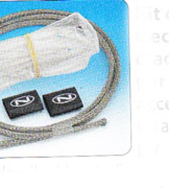 Kit cavi in treccia d'accio 48 per accensione