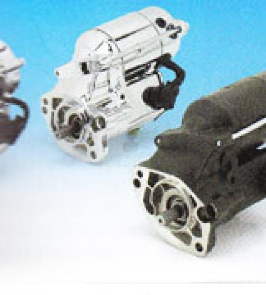 Motorino d'avviamento All Balls cromato/lucidato da 1.6KW per Harley Big Twin e Twin Cam dal 1986 al 2006 escluso Dyna