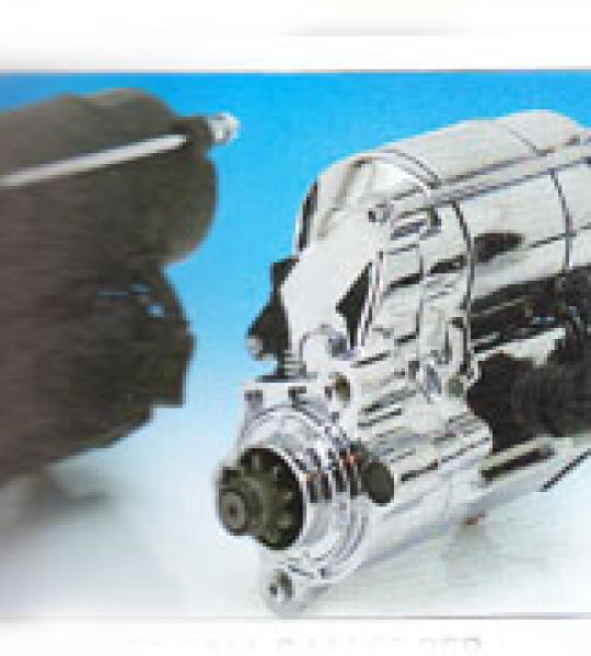 Motorino d'avviamento All Balls 1.4 KW finitura cromata per Harley Sportster dal 1981 ad oggi e Buell con motore a 45 gradi fino ad oggi