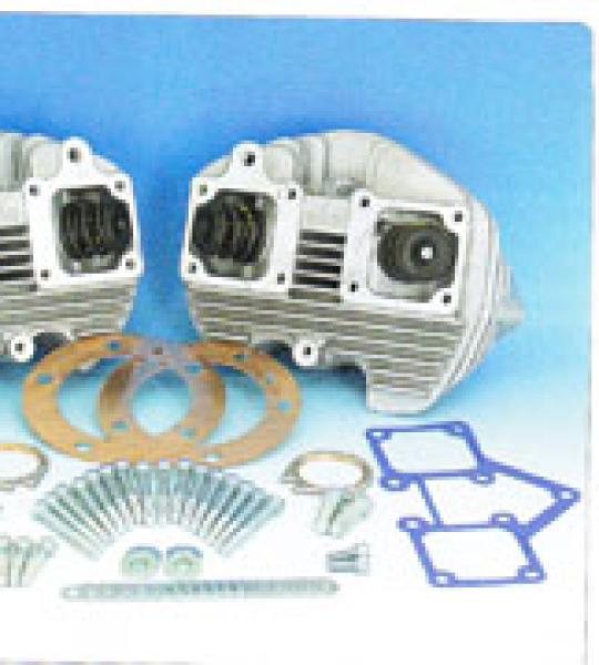 Kit testate S&S alesaggio di serie per Harley Shovelhead dal 1979 al 1984 con fasce in gomma