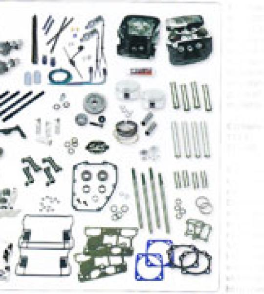Kit hot set up da 124CI nero per Harley Softail 2000-2006