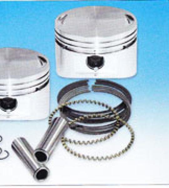 Set fasce elastiche per kit pistoni completo S&S alesaggio 4 +010 per motori S&S 113CI Super SideWinder
