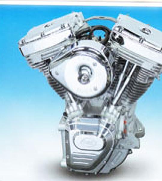 Motore S&S 124CI stile Twin Cam approvato EU in alluminio con carburatore Super G e accensione IST