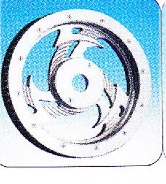 Puleggia in alluminio modello H.LECTOR 65 denti per Harley per Dyna e Softail fino al 2005 con cinghia da 1 1/8